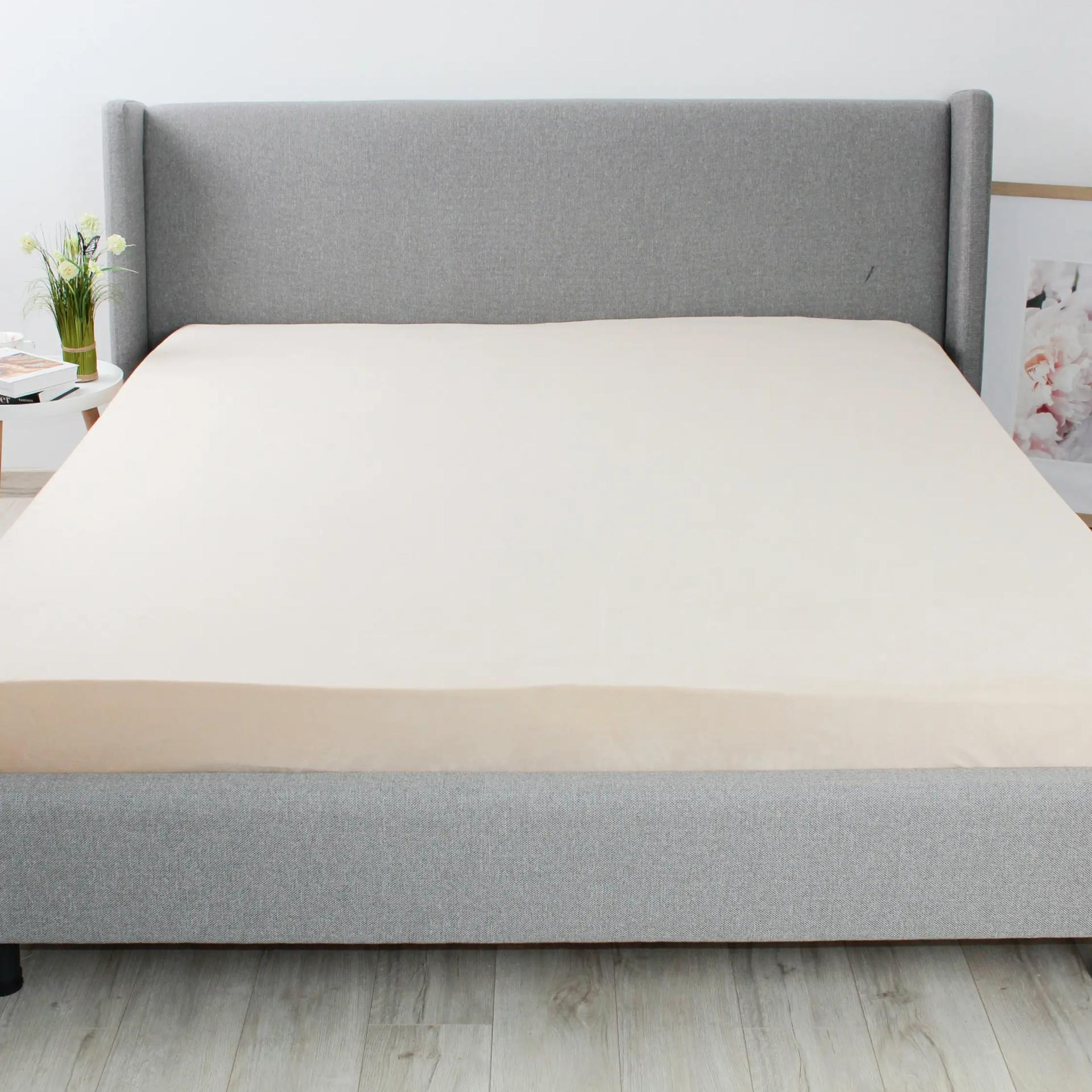 Простирадло двоспальне ТЕП VELOUR 160х200 см Бежевий (2-04756_35031) - Фото 1