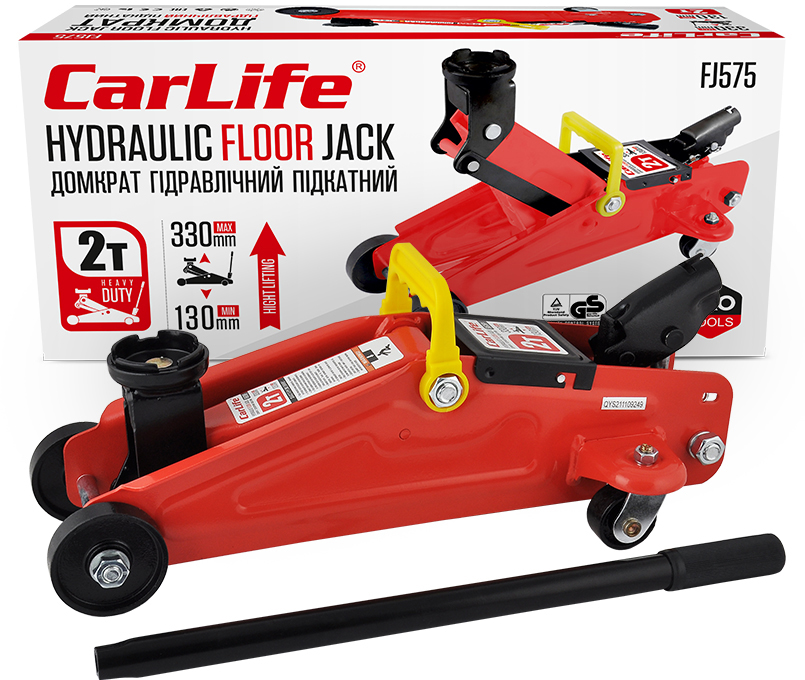 Домкрат CarLife FJ575 - Фото 1