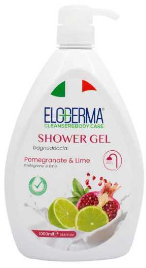 Гель для душа Eloderma Гранат и Лайм 1000 мл (ESGGL1000) - Фото 1
