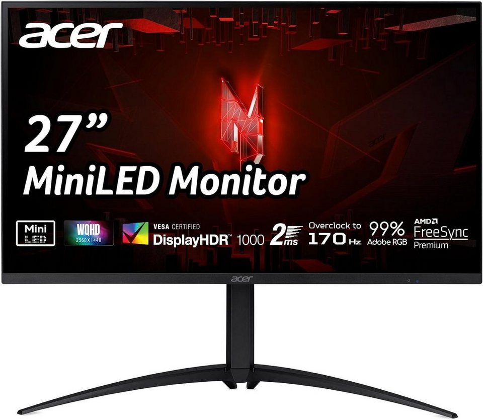 Уценка - Монитор игровой Acer Nitro XV275UP3biiprx (UM.HXXEE.310) - Фото 1