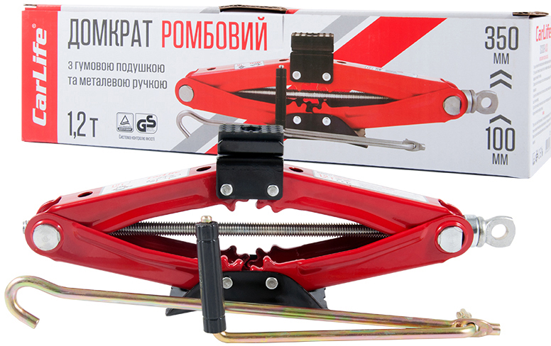 Домкрат CarLife SJ228 - Фото 1
