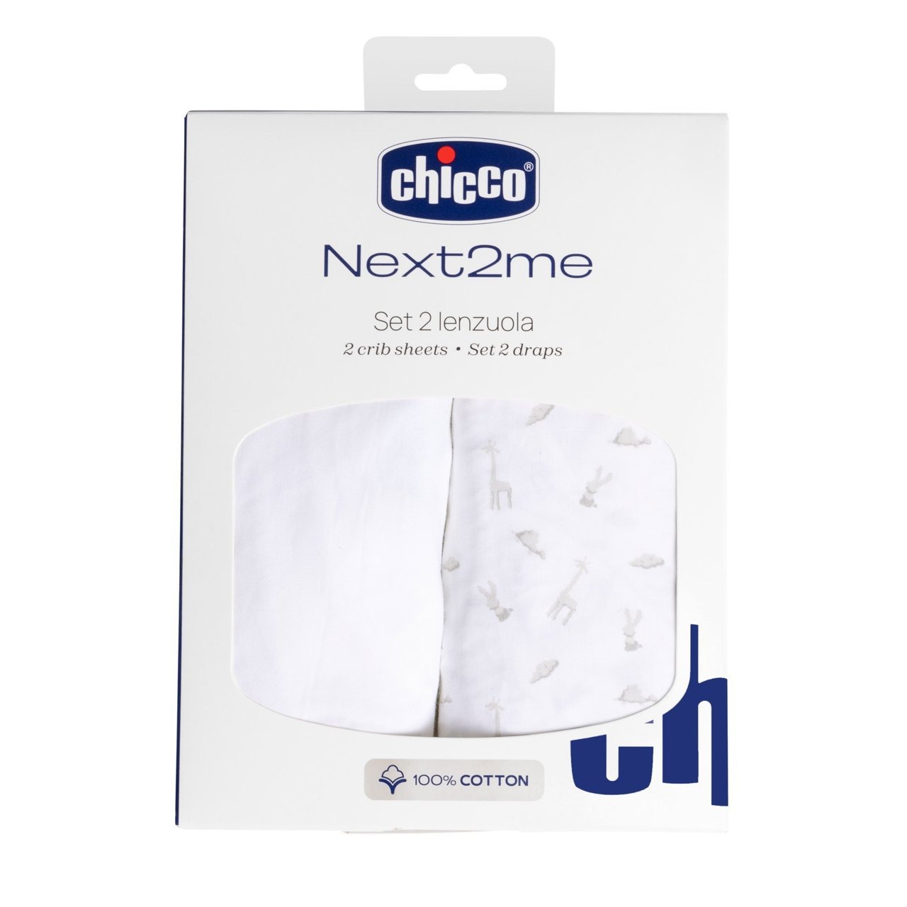 Комплект постільної білизни дитячий Chicco Next2Me 2 пр. (01129.91) - Фото 1