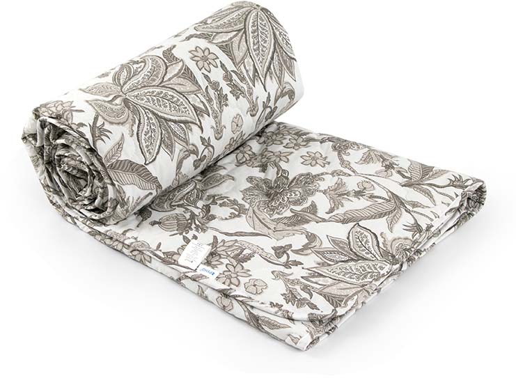 Одеяло летнее двуспальное евро Руно 200х220 шерстяное Comfort Luxury бязь (322.02ШКУ_Luxury) - Фото 1