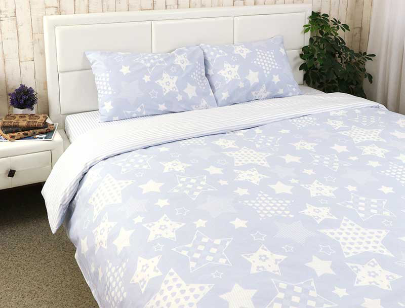 Комплект постельного белья Руно Blue star бязь (845.114Б_Blue star) - Фото 1