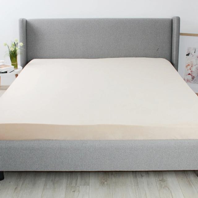 Простынь двуспальная ТЕП VELOUR 180х200 см Бежевый (2-04824_35032) - Фото 1