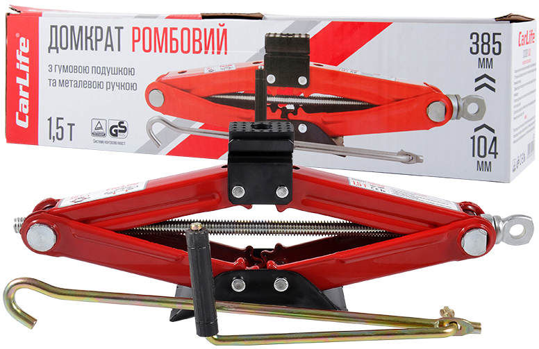 Домкрат CarLife SJ222 - Фото 1