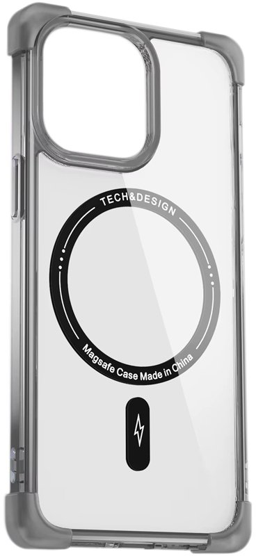 Чохол для смартфону Gelius Proof Special Magsafe for Iphone 16 Pro Transparent Black (99621) - Фото 1