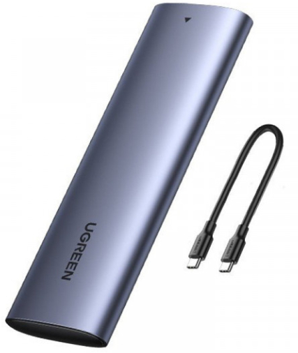 Внешний карман UGREEN CM400 M.2 (NVME) M-KEY UGREEN 3.1 GEN2 (10902) - Фото 1