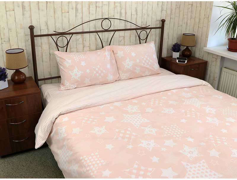 Комплект постельного белья Руно Beige star_1 бязь (845.114Б_Beige star_1) - Фото 1