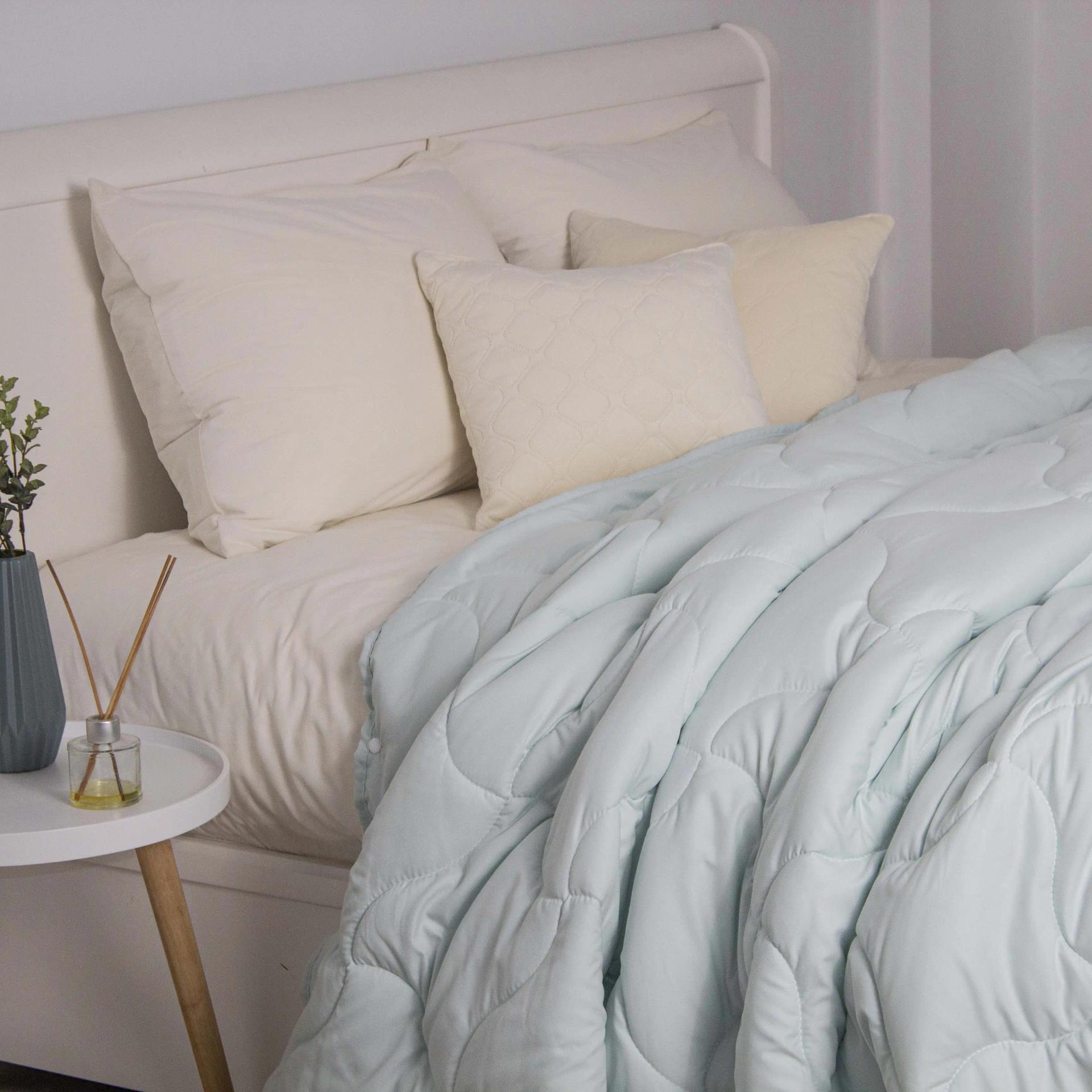 Купити Ковдра всесезонна полуторна ТЕП DUO SEASON 150х210 см М'ятний/Молочний (1-04743_33887) - Фото 1 Ковдра всесезонна полуторна ТЕП DUO SEASON 150х210 см М'ятний/Молочний (1-04743_33887) - Фото 1