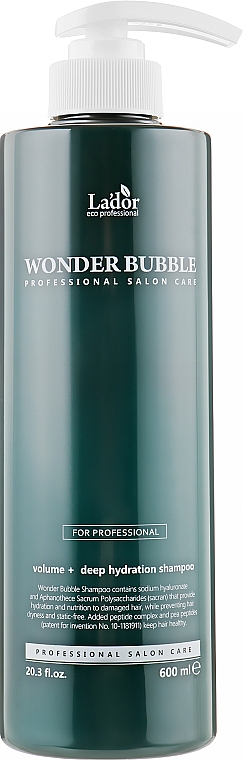 Шампунь жіночий Lador Wonder Bubble 600 мл (8809500818304) - Фото 1