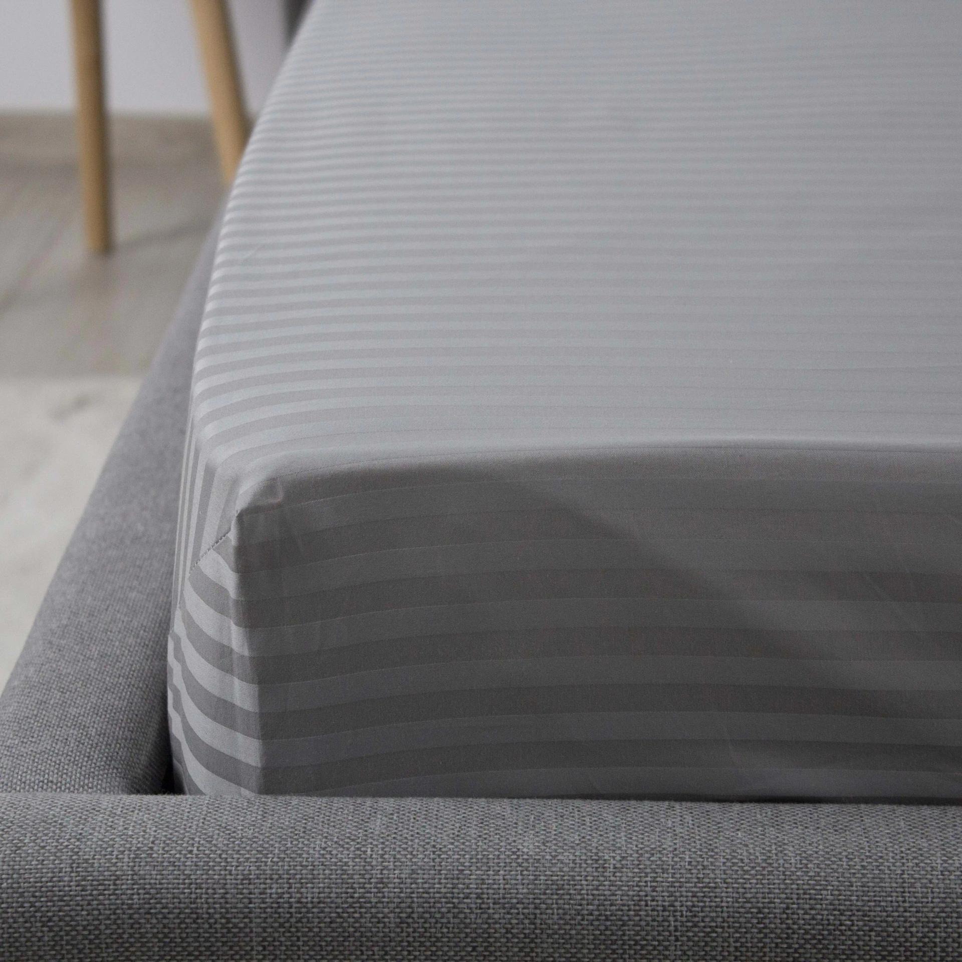 Простынь двуспальная ТЕП 180х200 см Grey (2-04799_34319) - Фото 1