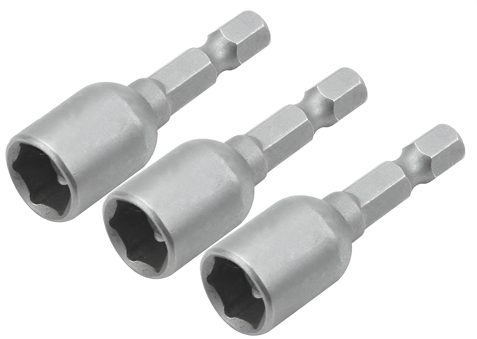Торцевая головка Tolsen 1/4"х48 мм 8 мм 3 шт, (77823) - Фото 1