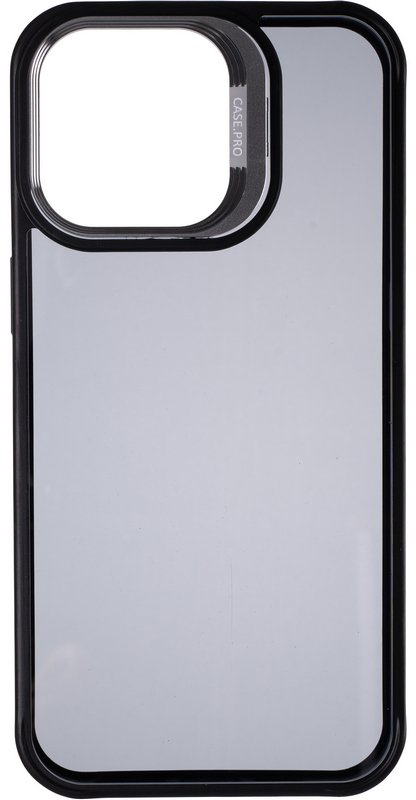 Чохол для смартфону Gelius Elegant Bumper Case Camera stand iPhone 15 Pro Black (99697) - Фото 1