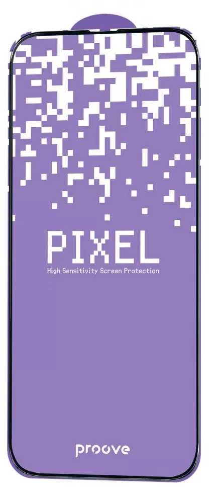 Защитное стекло для смартфона Proove Pixel iPhone 14 Pro Max/15 Plus/16 Plus Black (PGPPXI14PM01) - Фото 1