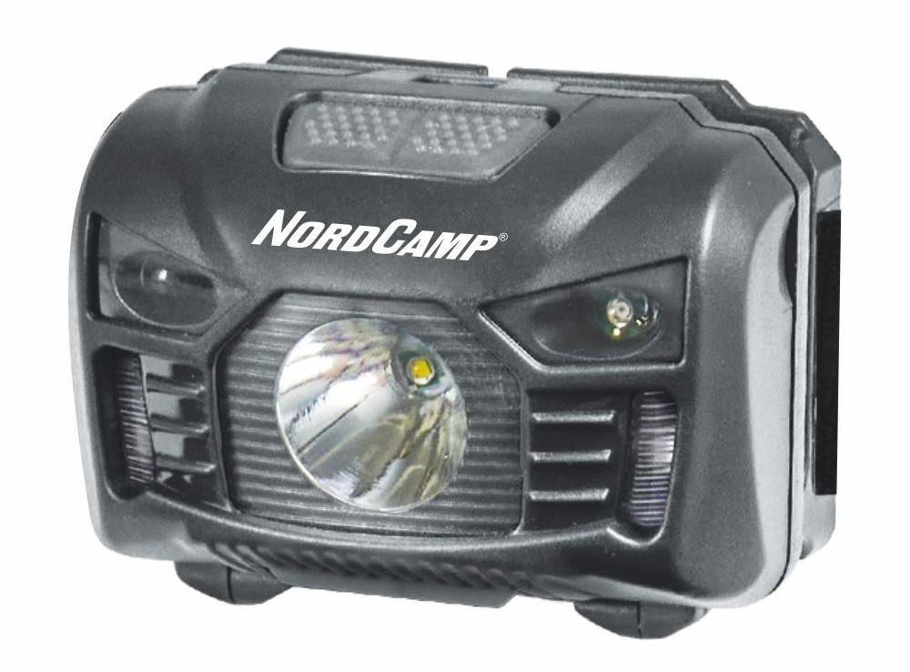 Купить Фонарь аккумуляторный Nord Camp 150Lm, 3W LED, 1200mAh Sensor White/Red (NC30210) - Фото 1 Фонарь аккумуляторный Nord Camp 150Lm, 3W LED, 1200mAh Sensor White/Red (NC30210) - Фото 1