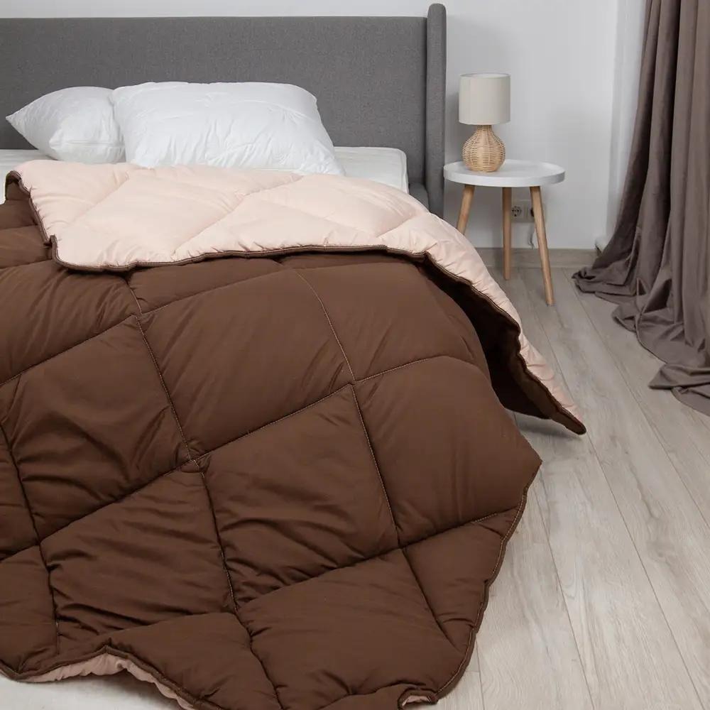 Купить Одеяло всесезонное двуспальное евро ТЕП Alaska 200х220 см Коричневый (1-00154_27810) - Фото 1 Одеяло всесезонное двуспальное евро ТЕП Alaska 200х220 см Коричневый (1-00154_27810) - Фото 1