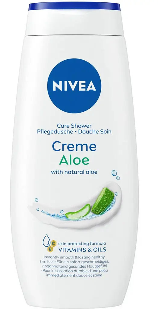 Гель для душу NIVEA Крем та алое 250 мл - Фото 1