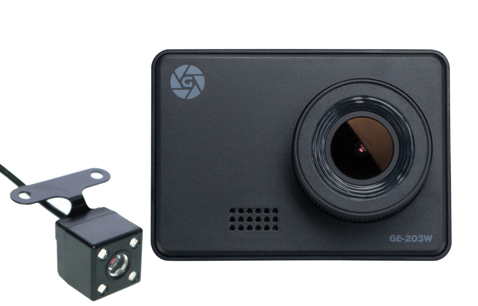 Видеорегистратор Globex GE-203W (Dual Cam) - Фото 1