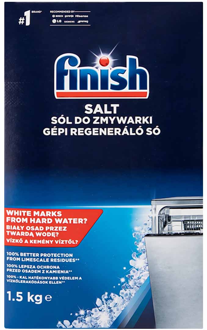 Сіль для посудомийної машини Finish 1.5 KG/2736
