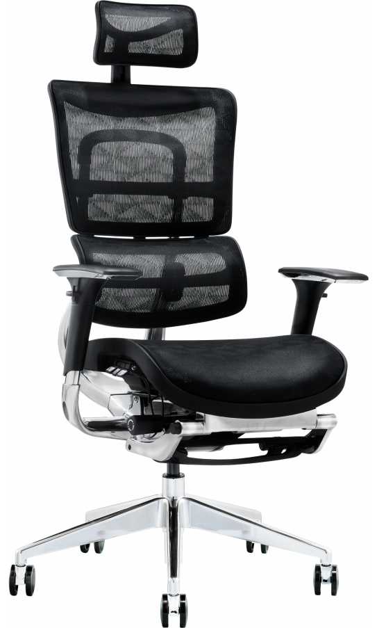 Кресло офисное GT Racer X-801L Black (W-51) - Фото 1