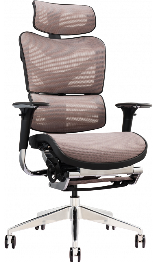 Крісло офісне GT Racer X-702L Bright Gray (W-20) - Фото 1