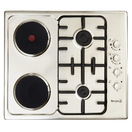 Варочная панель комбинированная Borgio 6840 FFD Inox - Фото 1
