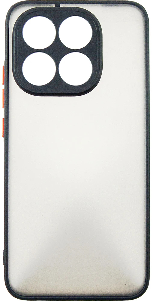 Чехол для смартфона DENGOS Matt for Xiaomi 15T Black (DG-TPU-MATT-173) - Фото 1