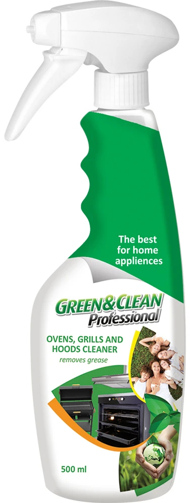 Чистящее средство для духовки Green&Clean Professional для вытяжек и грилей, 500 мл - Фото 1