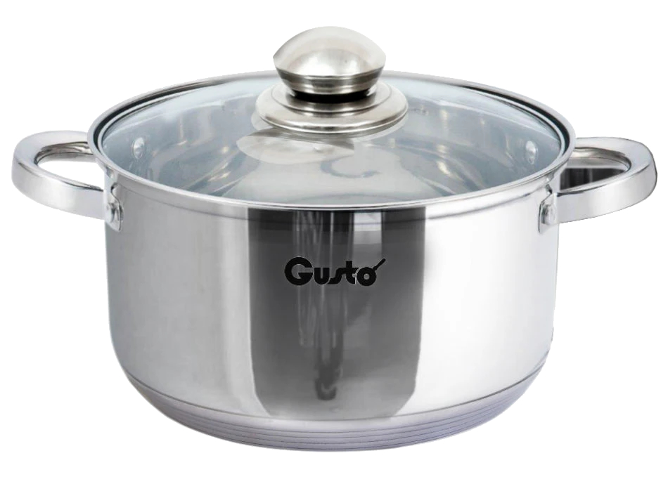 Кастрюля Gusto GT-1500-18 Nuovo 18 см - Фото 1