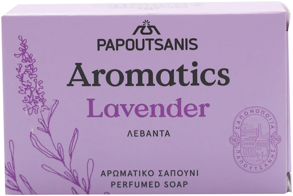 Твердое мыло Aromatics Лаванда 100 г (ABSL100) - Фото 1