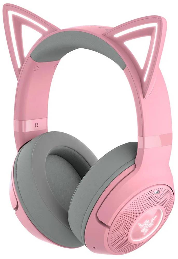 Гарнитура беспроводная игровая Razer Kraken Kitty V2 BT Quartz (RZ04-04860100-R3M1) - Фото 1