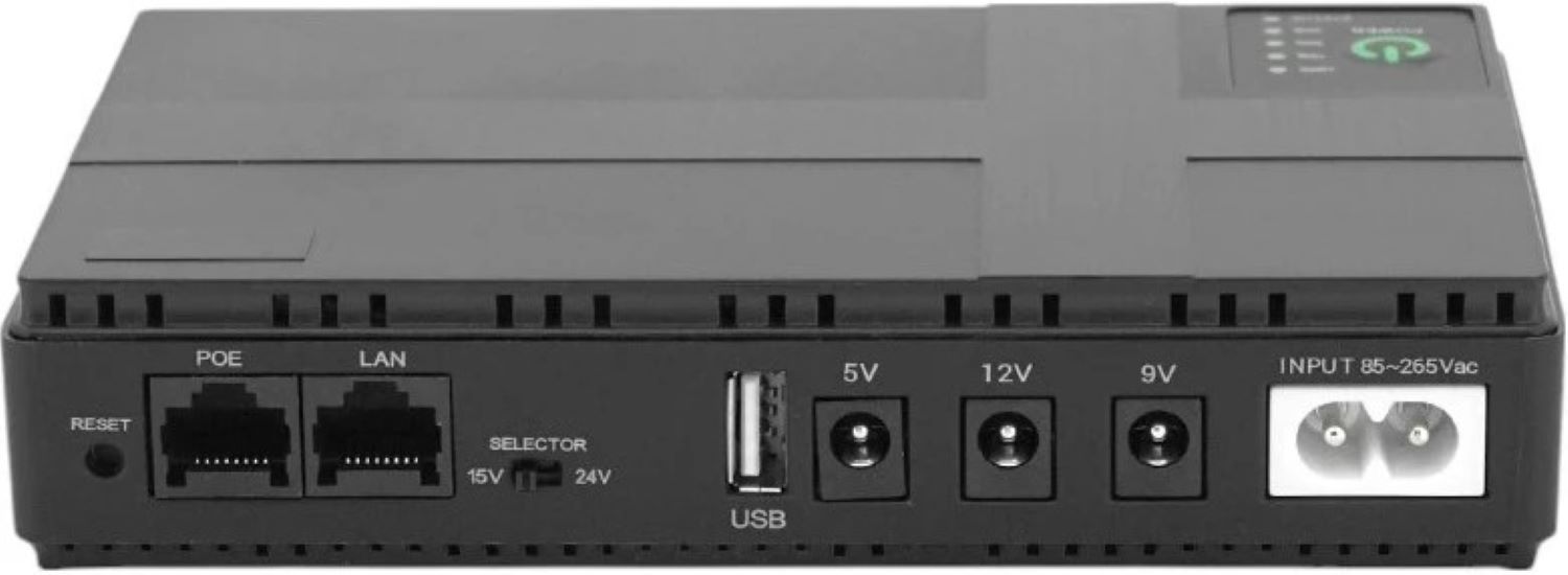 Джерело безперебійного живлення Green Wave UPS-36W DC1036P-10 - Фото 1