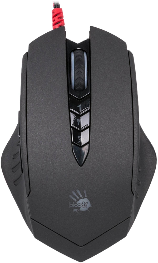 Мышь проводная игровая Bloody V8M (Black) - Фото 1