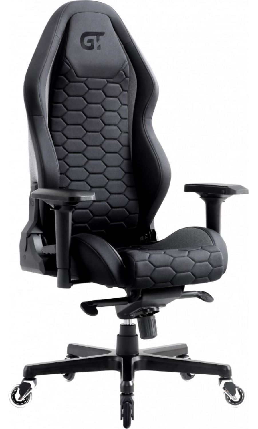 Крісло для геймерів GT Racer X-3105 Fabric Black/Gray - Фото 1