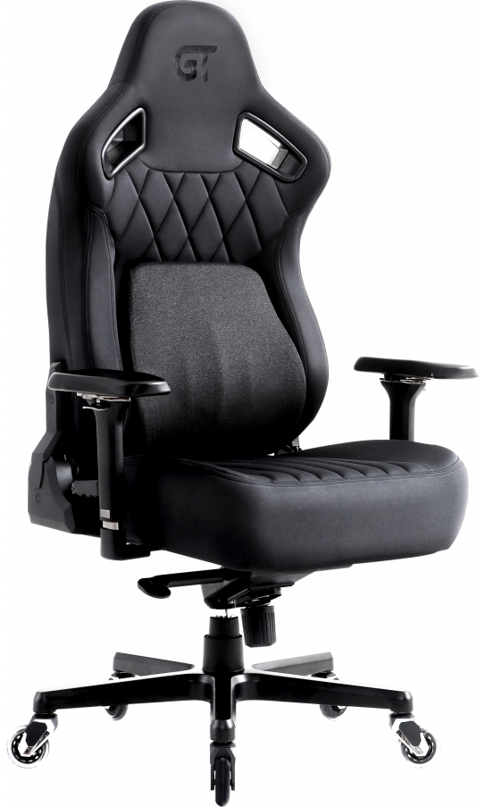 Кресло для геймеров GT Racer X-0732 Fabric Black XL - Фото 1