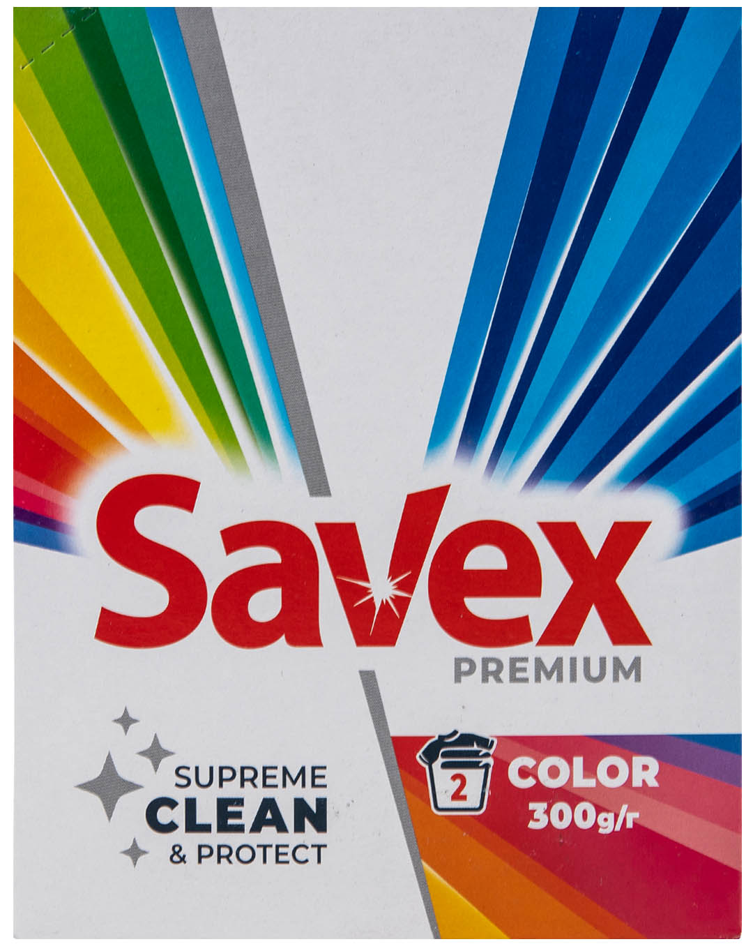 Стиральный порошок SAVEX 2in1 COLOR розовый Premium (3800024049194) - Фото 1