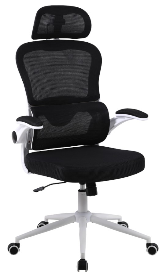 Кресло офисное GT Racer B-5880 White/Black - Фото 1