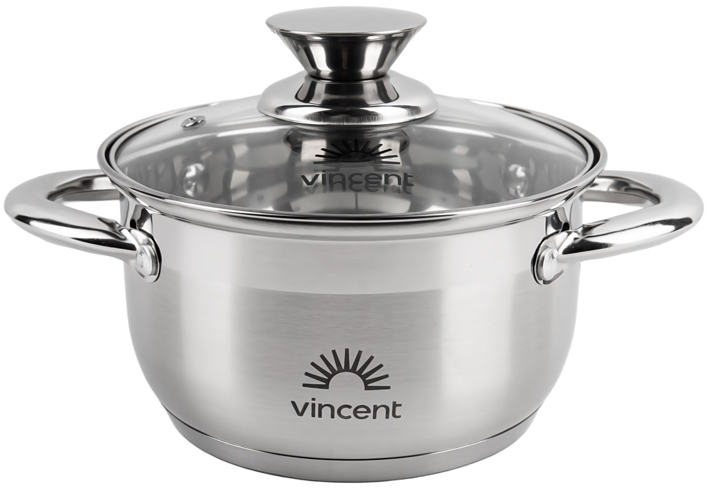 Купить Кастрюля Vincent 1,9 л (VC-3182-16) - Фото 1 Кастрюля Vincent 1,9 л (VC-3182-16) - Фото 1