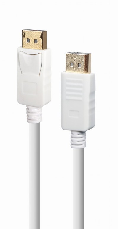 Кабель Cablexpert DisplayPort - DisplayPort V 1.2 (M/M) 1.8m (CC-DP2-6-W) - Фото 1