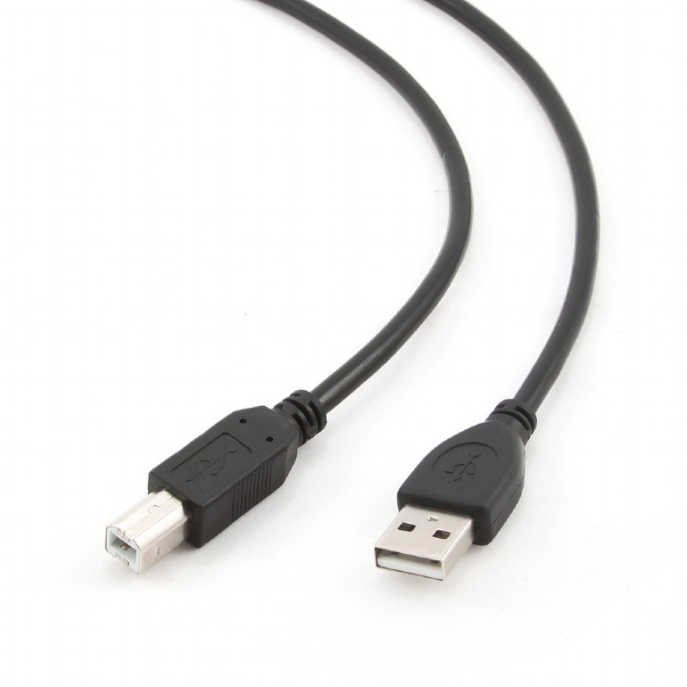 Кабель USB type A - USB type B Cablexpert USB AМ - USB 2.0 BМ 1.8m (CCBP-USB2-AMBM-6) - Фото 1
