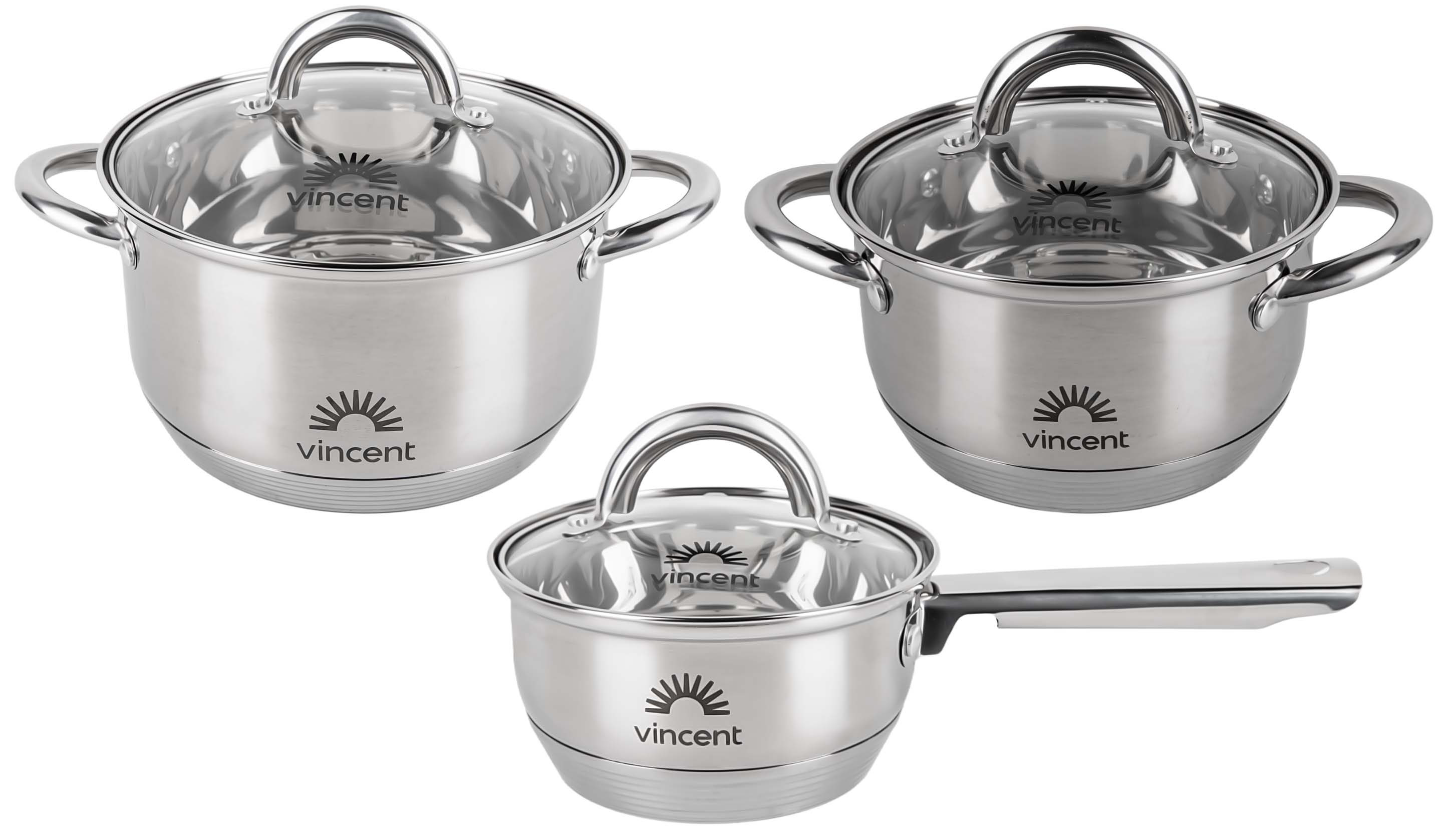 Набор посуды Vincent 6 пр. (VC-3028) - Фото 1