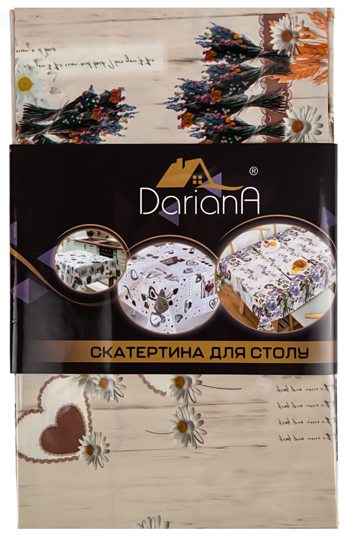 Клеёнка DarianA Silicon 1,35x2м ES0678-1 (1000010695) - Фото 1