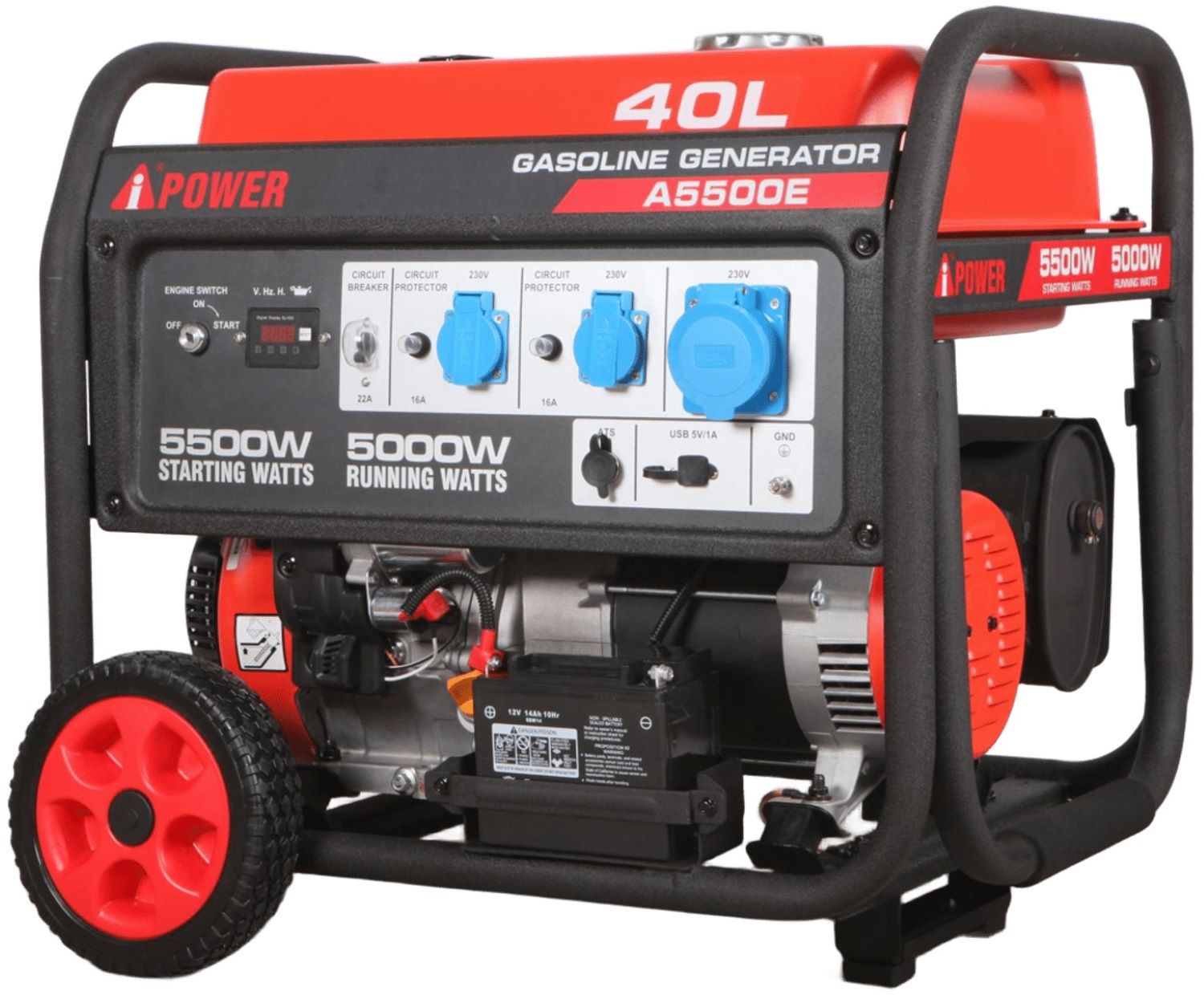 Генератор бензиновий A-iPower A5500E - Фото 1