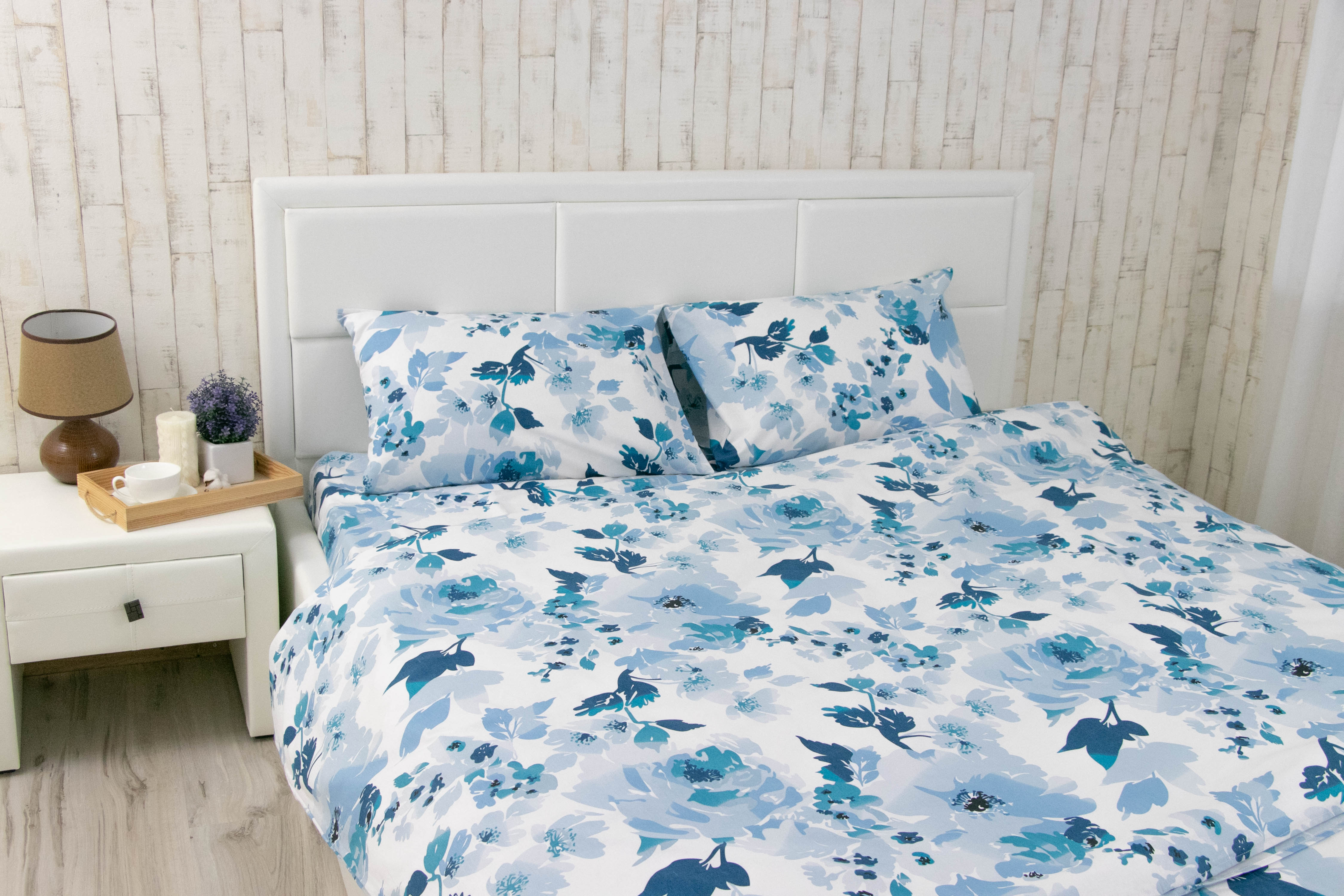 Комплект постельного белья Руно бязь Blue flowers (845.114_Blue flowers) - Фото 1