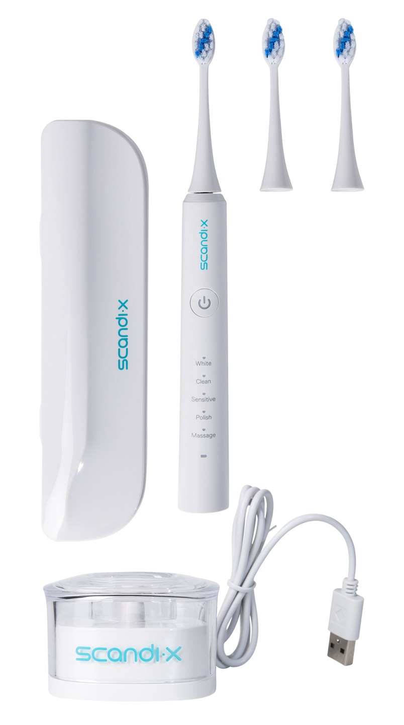 Зубная щетка электрическая Scandix TB7W-W - Фото 1