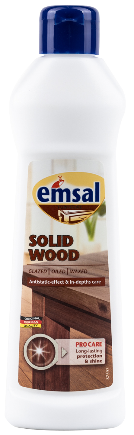 Чистящее средство универсальное EMSAL Полироль д/чистки и ухода за мебелью с антистатиком 250 мл - Фото 1