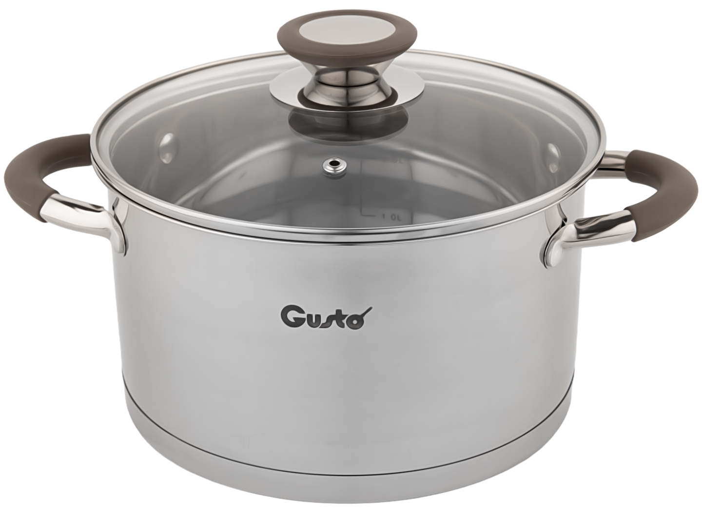 Кастрюля Gusto GT-1103-20 Level 20 см 3.6 л - Фото 1
