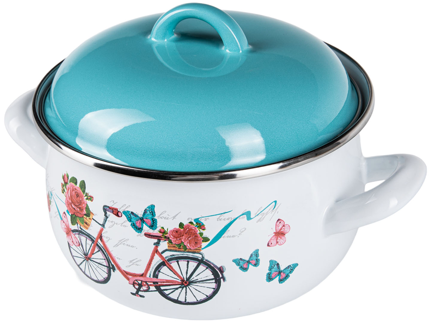 Каструля Gusto Веломандрівка 18 см 3,1 л (GT-T-118-VM) - Фото 1
