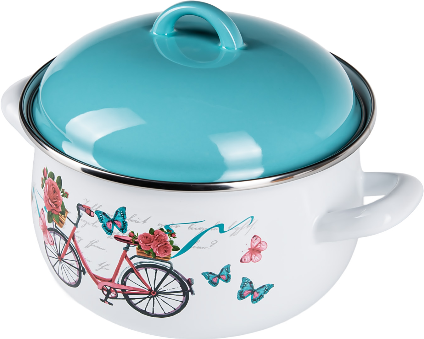 Каструля Gusto Веломандрівка 20 см 4,0 л (GT-T-120-VM) - Фото 1